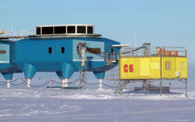 C6 Caboose at Halley, which houses the microwave radiometer